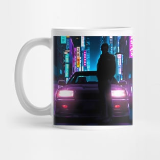 Skyline GTR anime style Mug